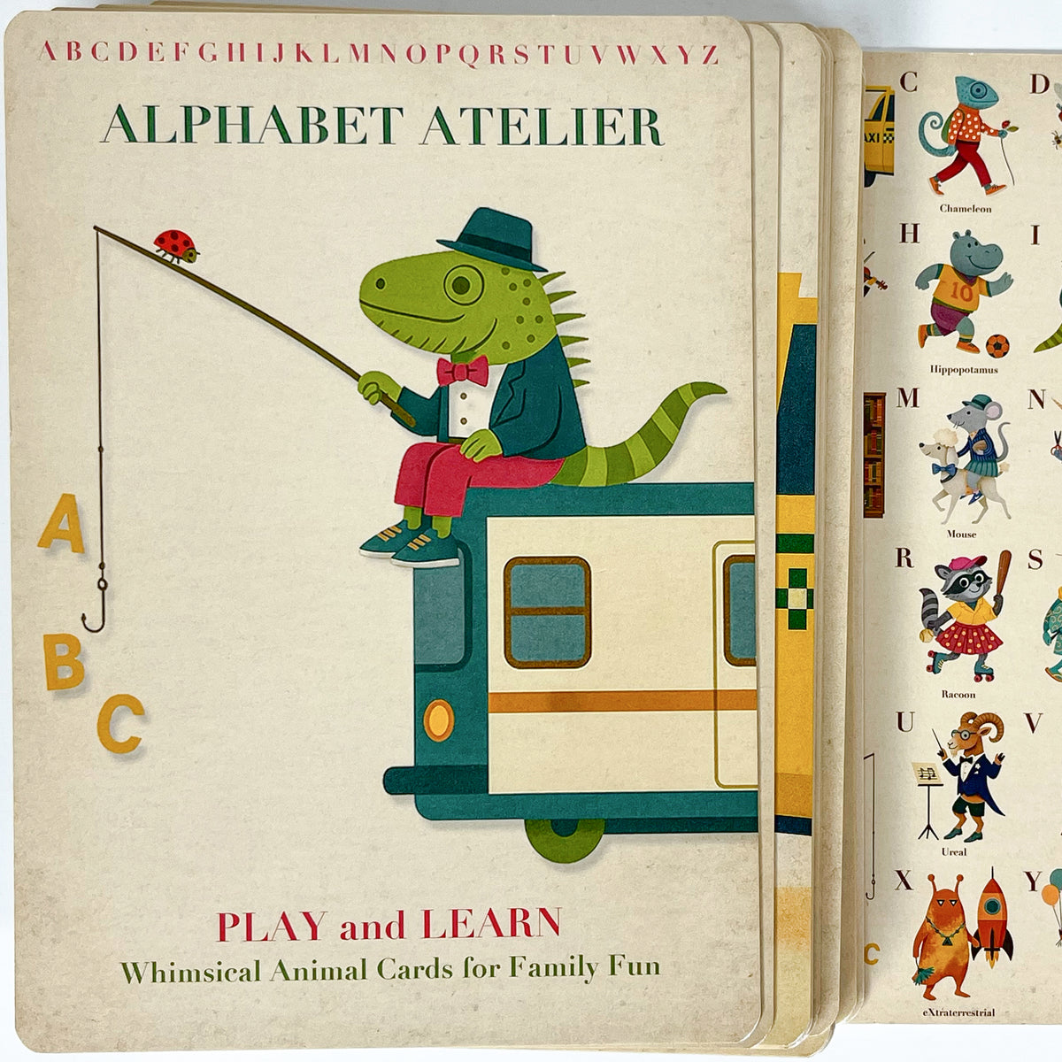 A Whimsical Alphabet for Curious Little Minds